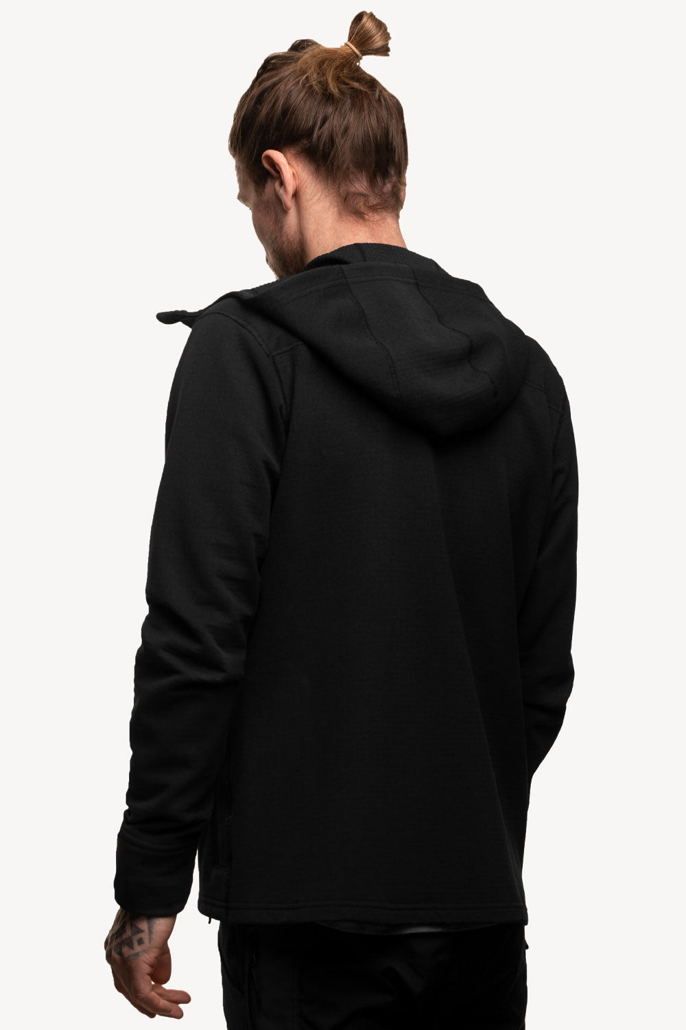 Men's all weather technical hoodie.