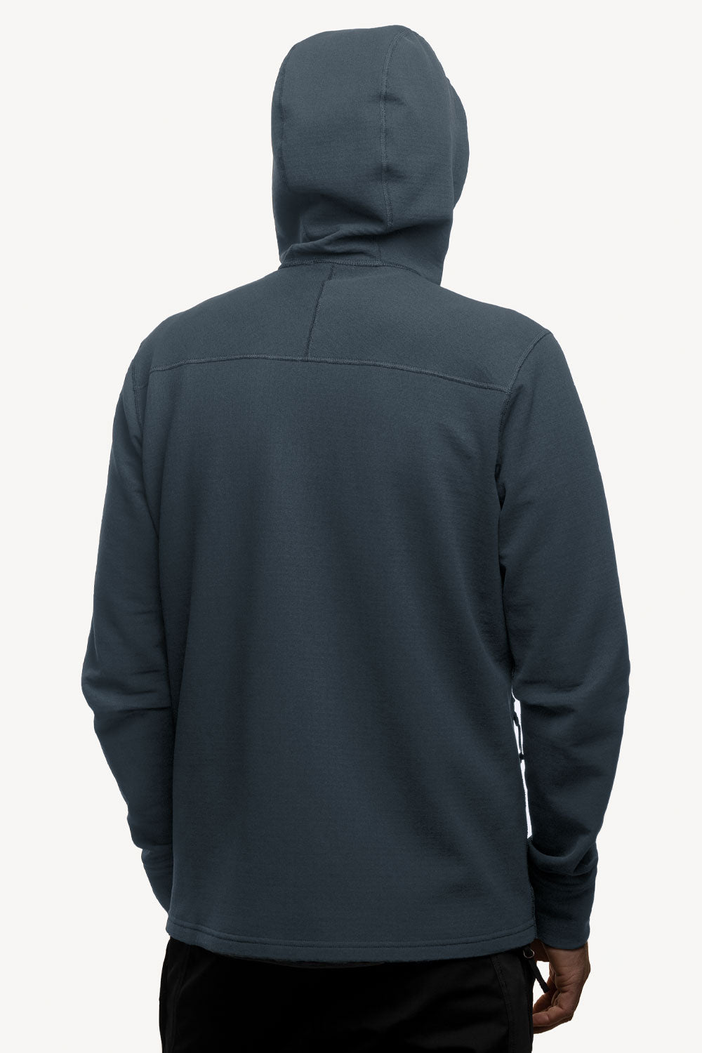 Men's all weather technical hoodie.