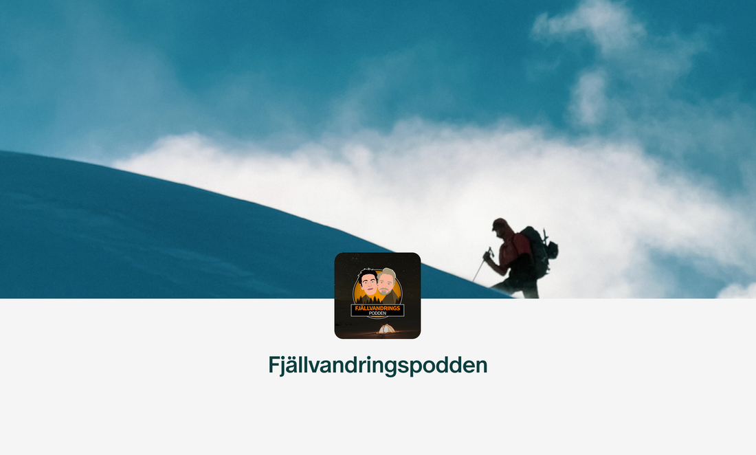 Podcast with Fjällvandringspodden.