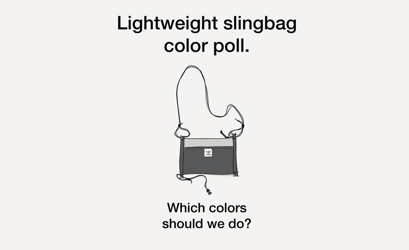 Lightweight slingbag - UPDATE 2.