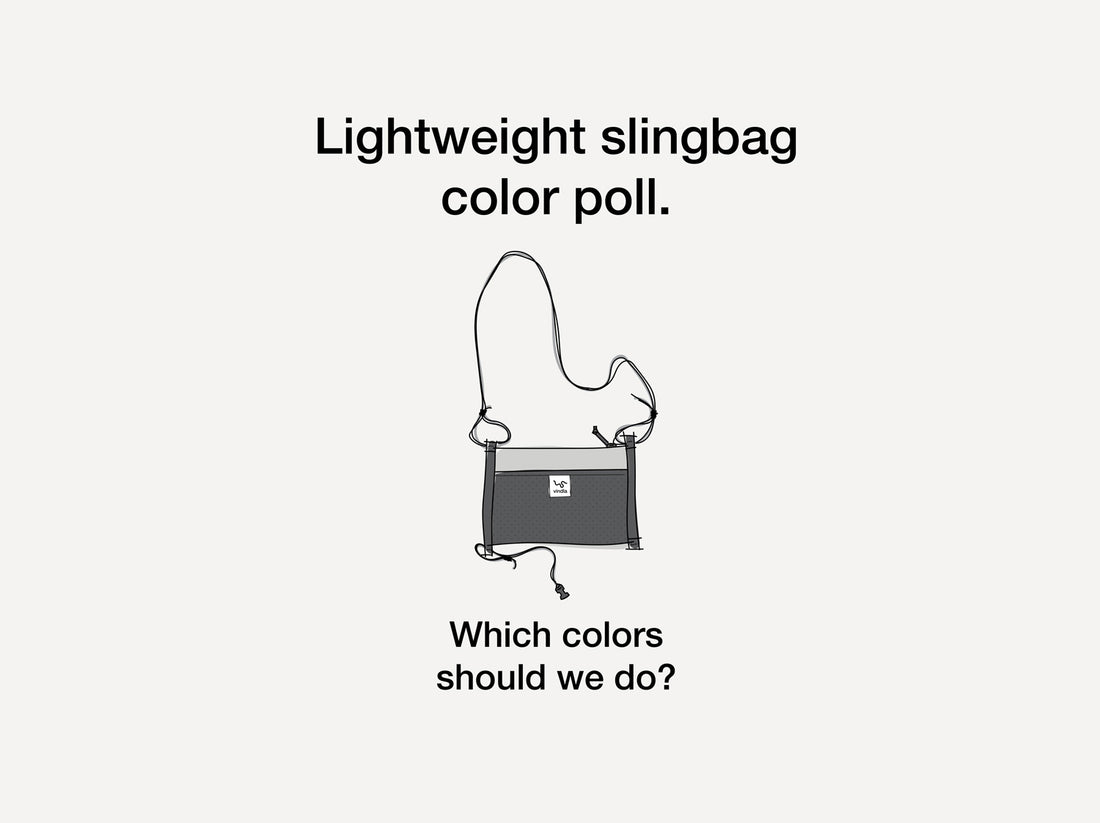 Lightweight slingbag - UPDATE 2.